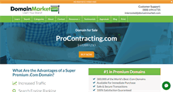 Desktop Screenshot of procontracting.com